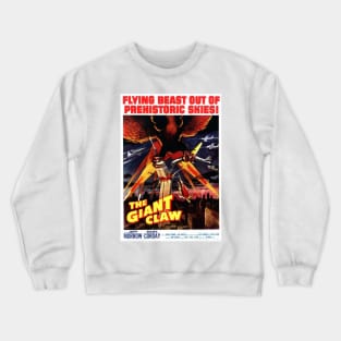 Classic Science Fiction Movie Poster - The Giant Claw Crewneck Sweatshirt